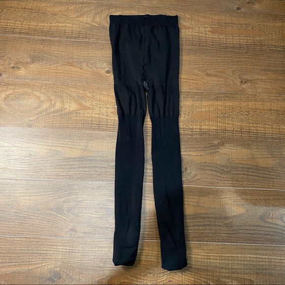 Black maternity tights - Picture 6 of 6